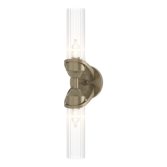 Bow 2-Light Bath Sconce - Soft Gold by Hubbardton Forge
