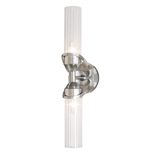 Bow 2-Light Bath Sconce - Sterling by Hubbardton Forge
