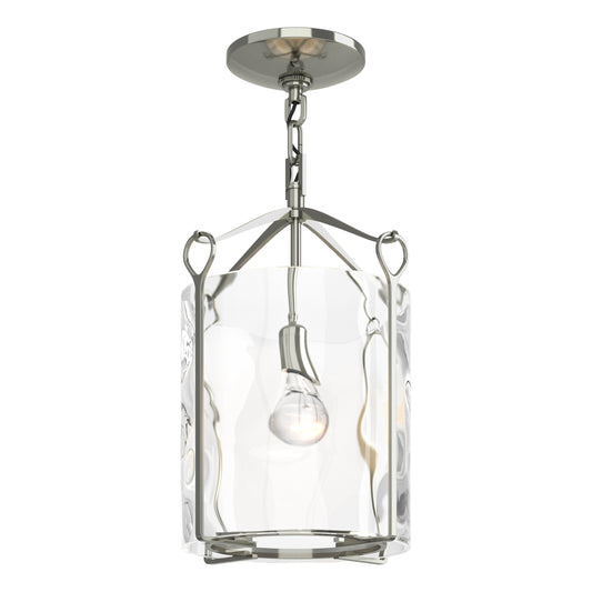 Bow Semi-Flush - Sterling - Water Glass by Hubbardton Forge