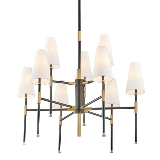Bowery 9-Light Chandelier by Hudson Valley Lighting