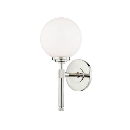Bowery Bath Sconce - Polished Nickel by Hudson Valley Lighting