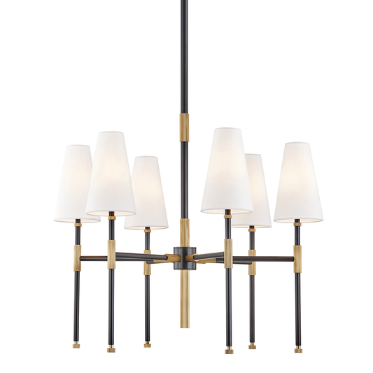 Bowery Chandelier - Aged Old Bronze by Hudson Valley Lighting