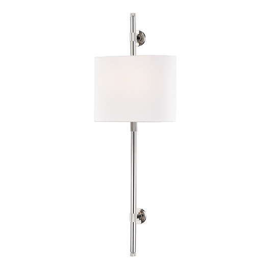 Bowery Wall Sconce - Polished Nickel by Hudson Valley Lighting