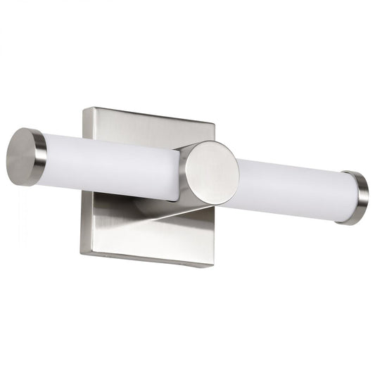 Bowman - 12 Inch LED Vanity - Brushed Nickel - Acrylic Lens - Satco 62-2211