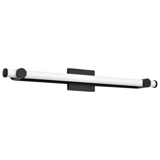 Bowman - 36 Inch LED Vanity - Matte Black - Acrylic Lens - Satco 62-2203