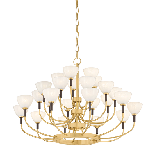 Brahma 25-Light Chandelier by Corbett Lighting
