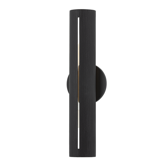 Brandon Wall Sconce - 2-Light - Textured Black - Troy Lighting B7881-TBK