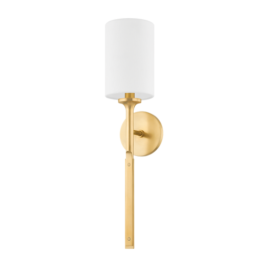 Brewster Wall Sconce - Aged Brass by Hudson Valley Lighting