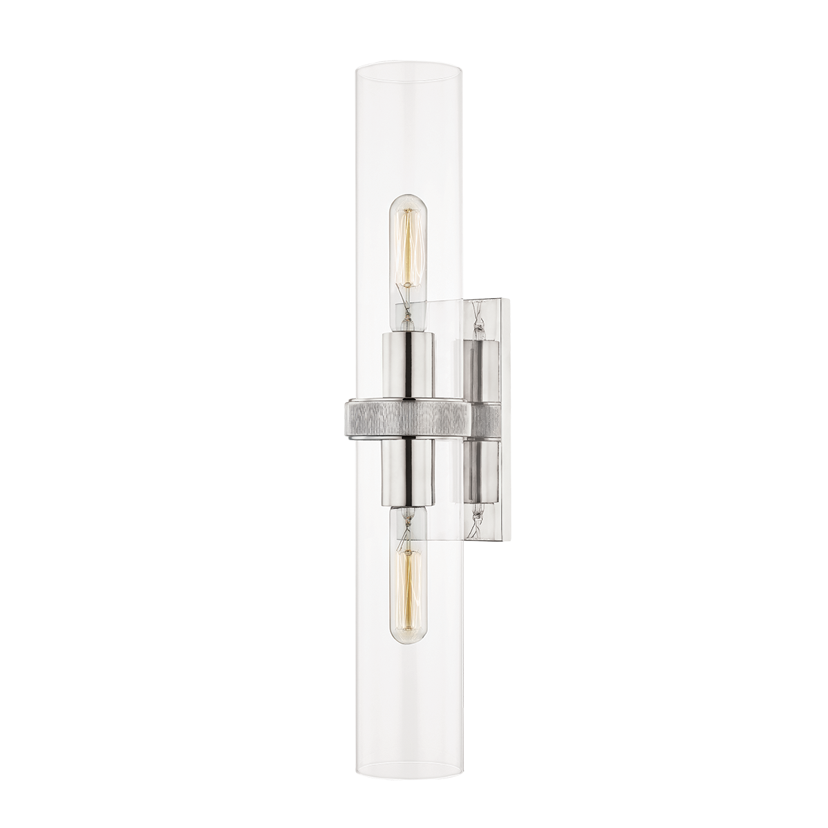Briggs Wall Sconce - Polished Nickel by Hudson Valley Lighting