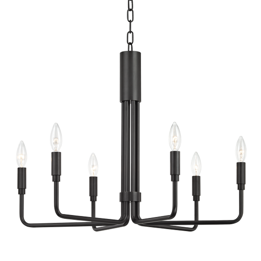 Brigitte Chandelier - 6-Light - Old Bronze - Mitzi H261806-OB