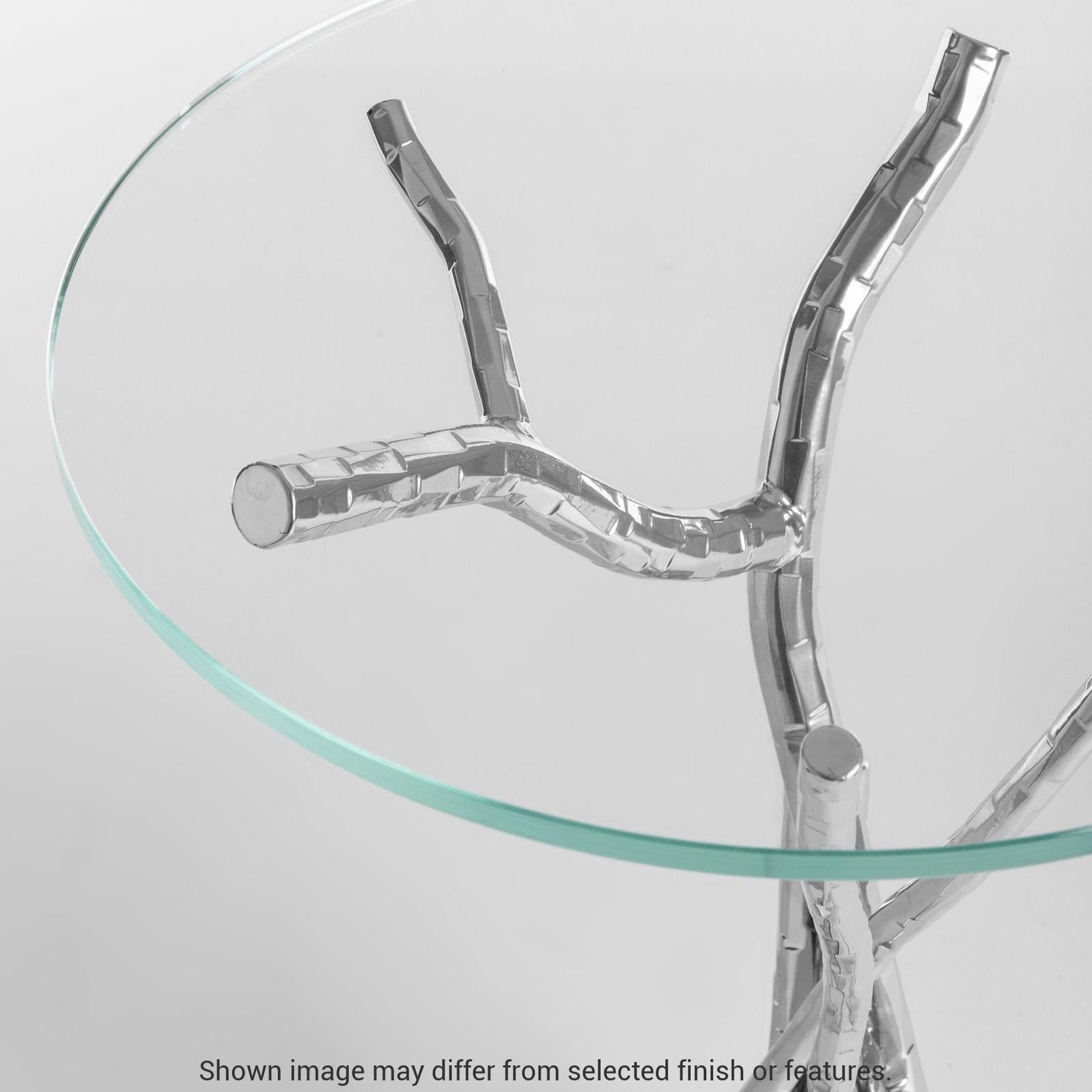 Brindille Accent Table - White by Hubbardton Forge
