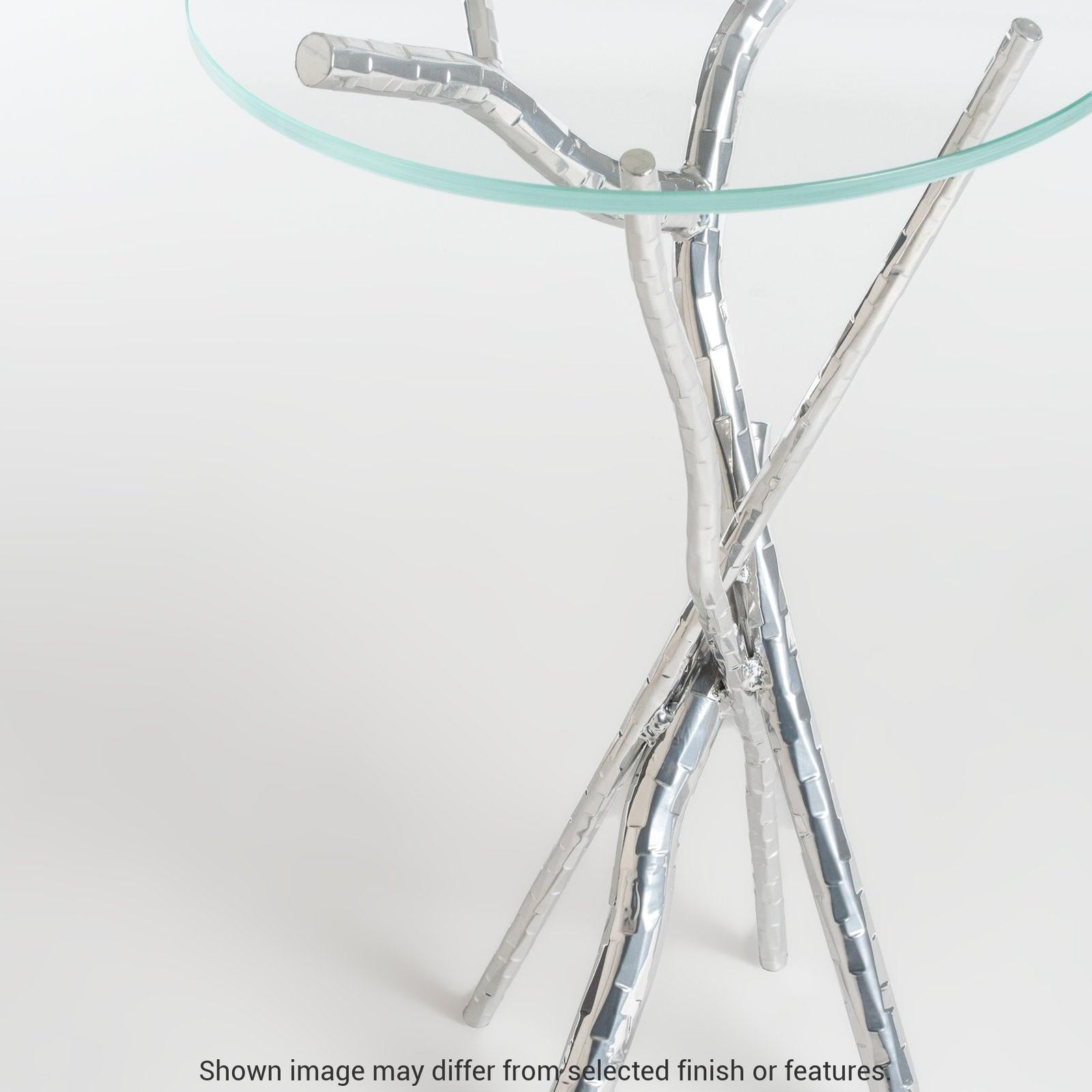 Brindille Accent Table - White by Hubbardton Forge