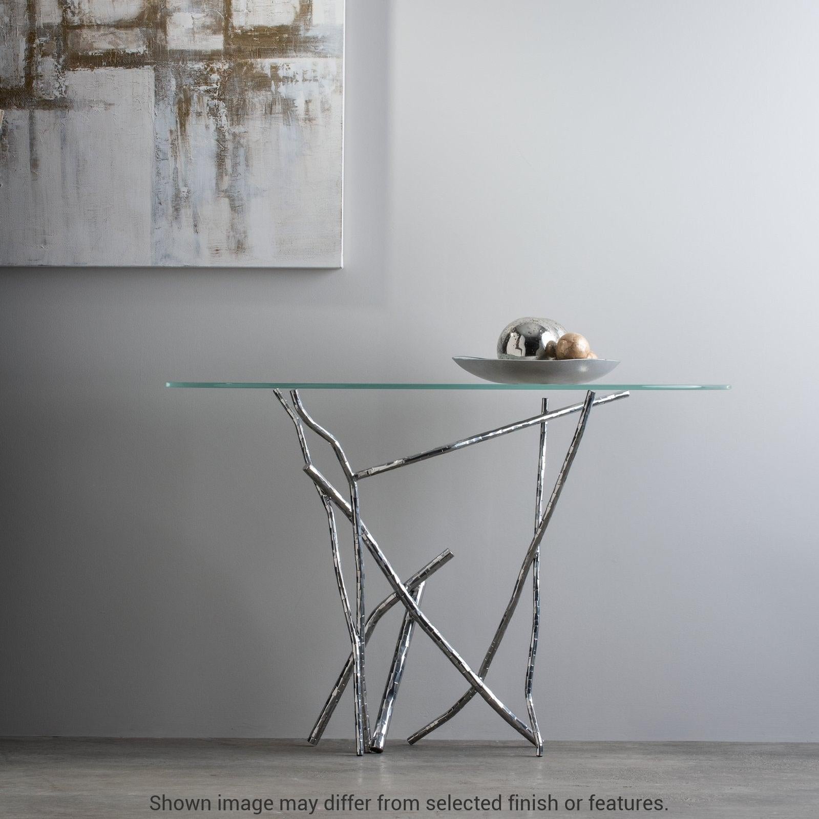 Brindille Console Table - White by Hubbardton Forge
