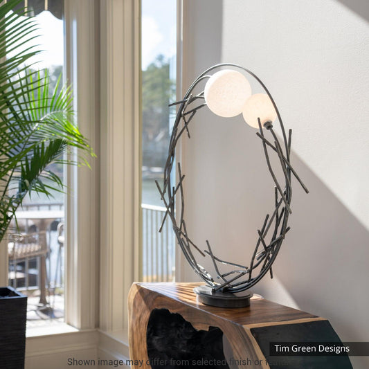 Brindille Ring Lamp - White by Hubbardton Forge