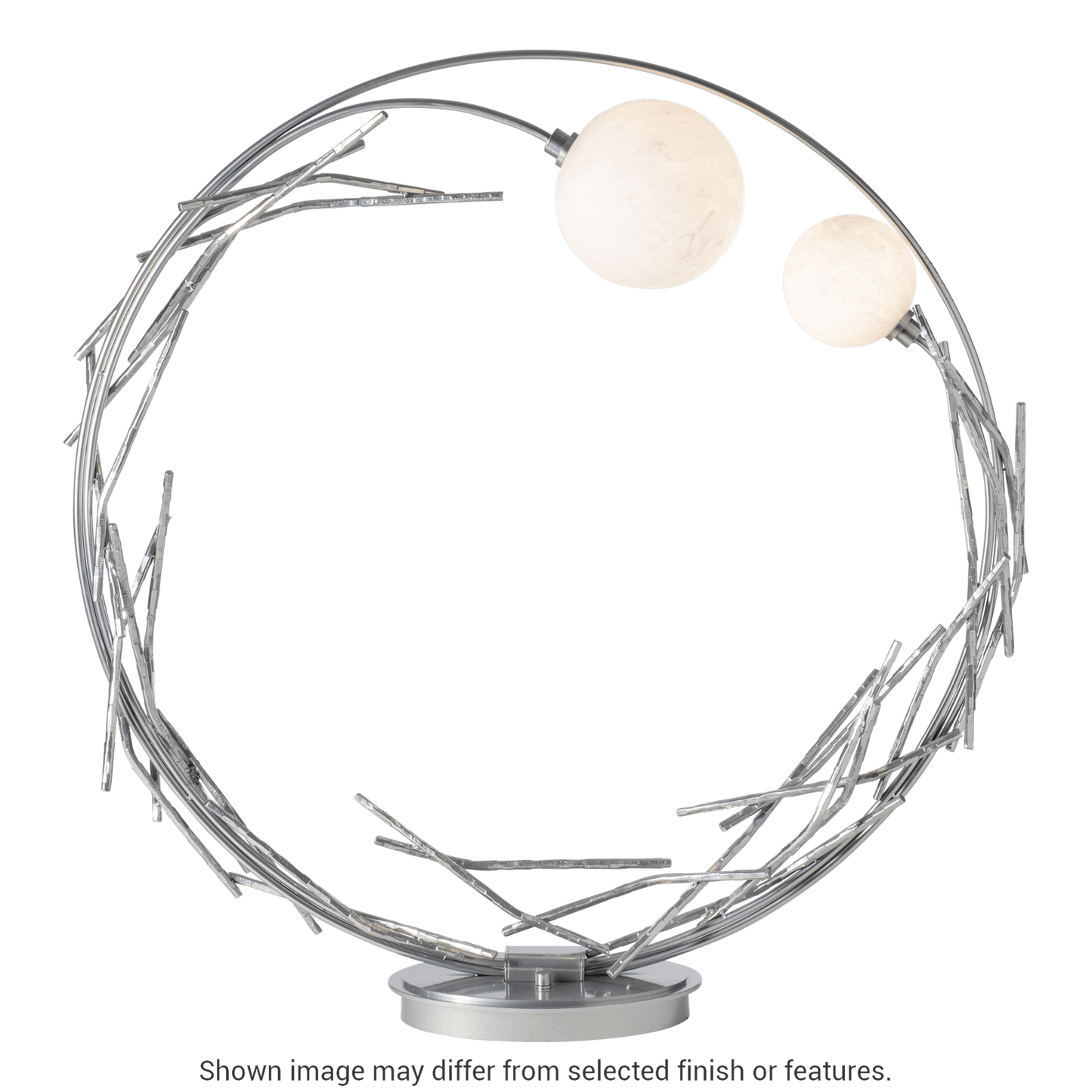 Brindille Ring Lamp - White by Hubbardton Forge