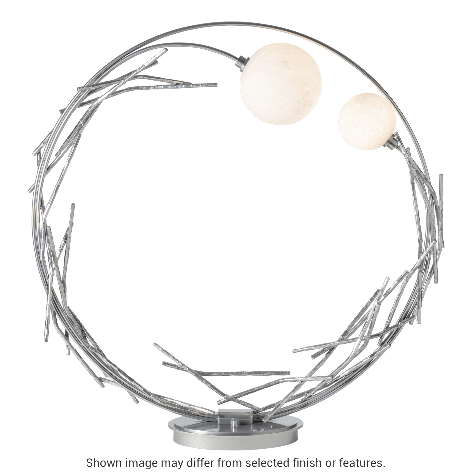 Brindille Ring Lamp - White by Hubbardton Forge
