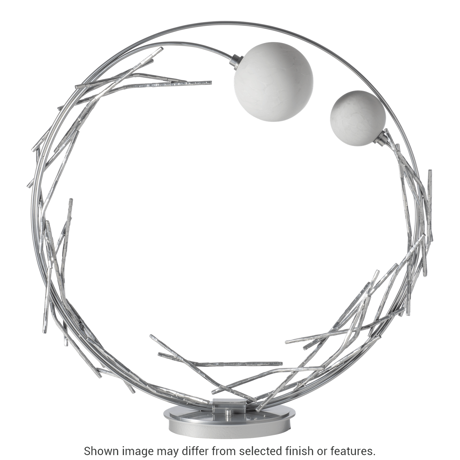 Brindille Ring Lamp - White by Hubbardton Forge