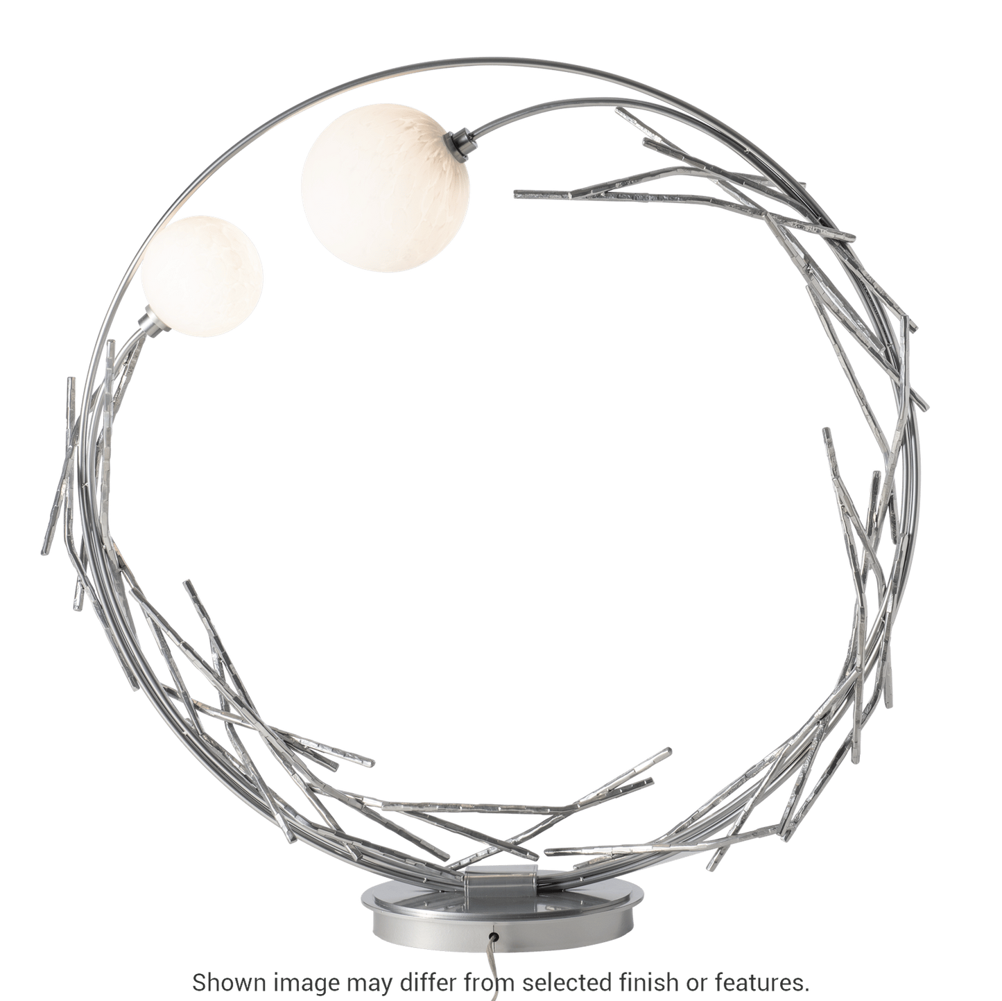 Brindille Ring Lamp - White by Hubbardton Forge