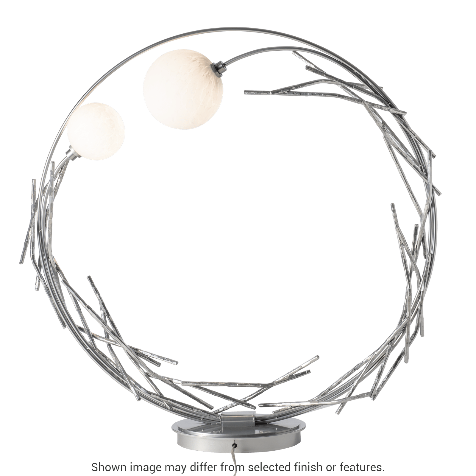 Brindille Ring Lamp - White by Hubbardton Forge