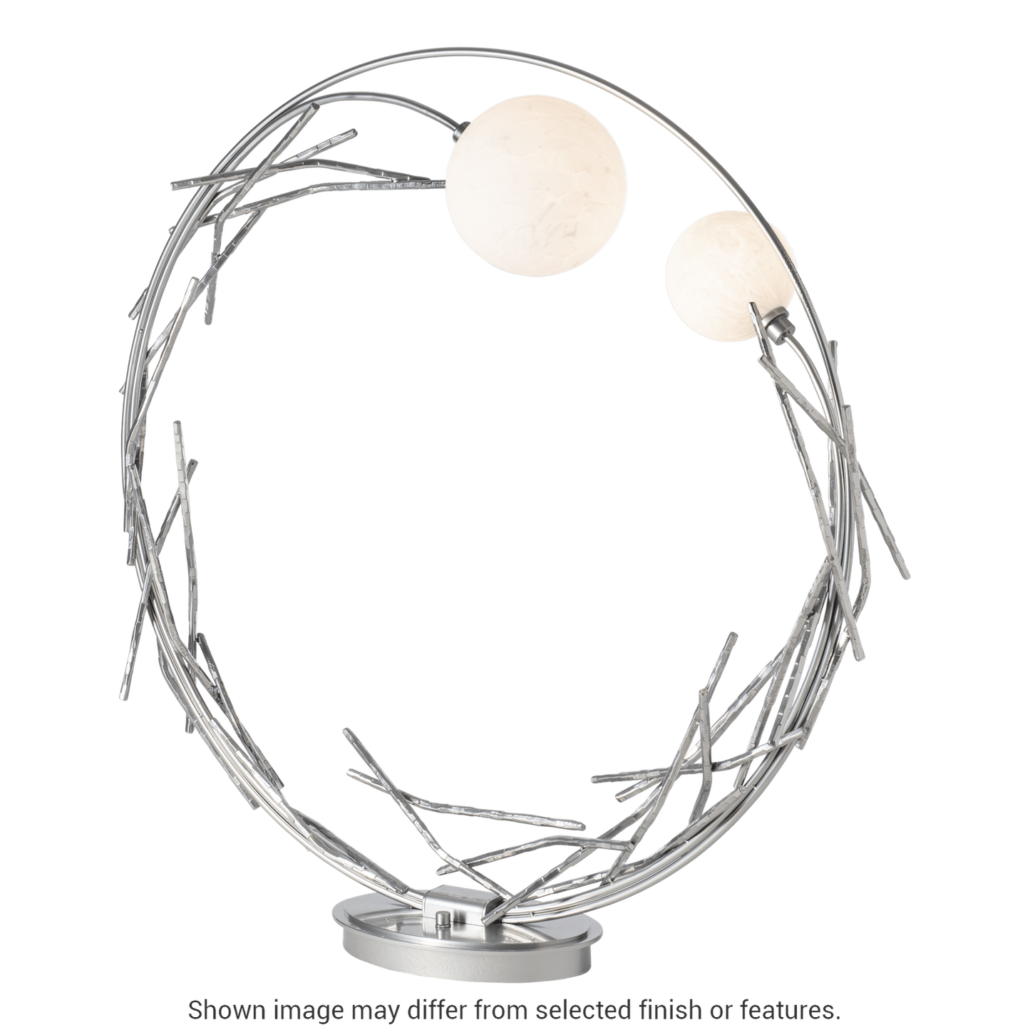 Brindille Ring Lamp - White by Hubbardton Forge