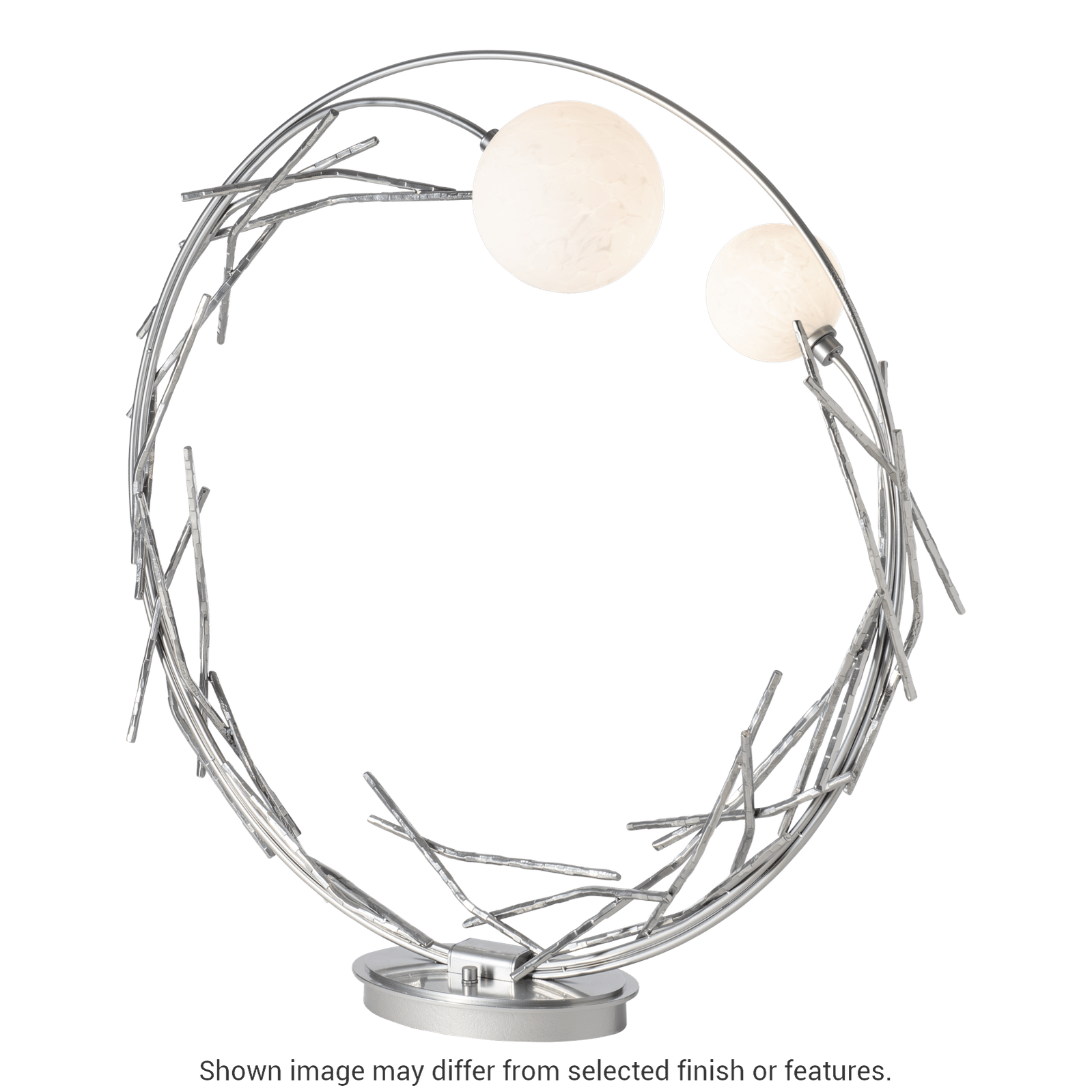 Brindille Ring Lamp - White by Hubbardton Forge