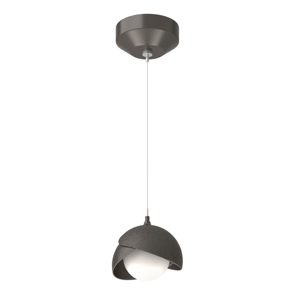 Brooklyn Double Shade Low Voltage Mini Pendant - Oil Rubbed Bronze by Hubbardton Forge