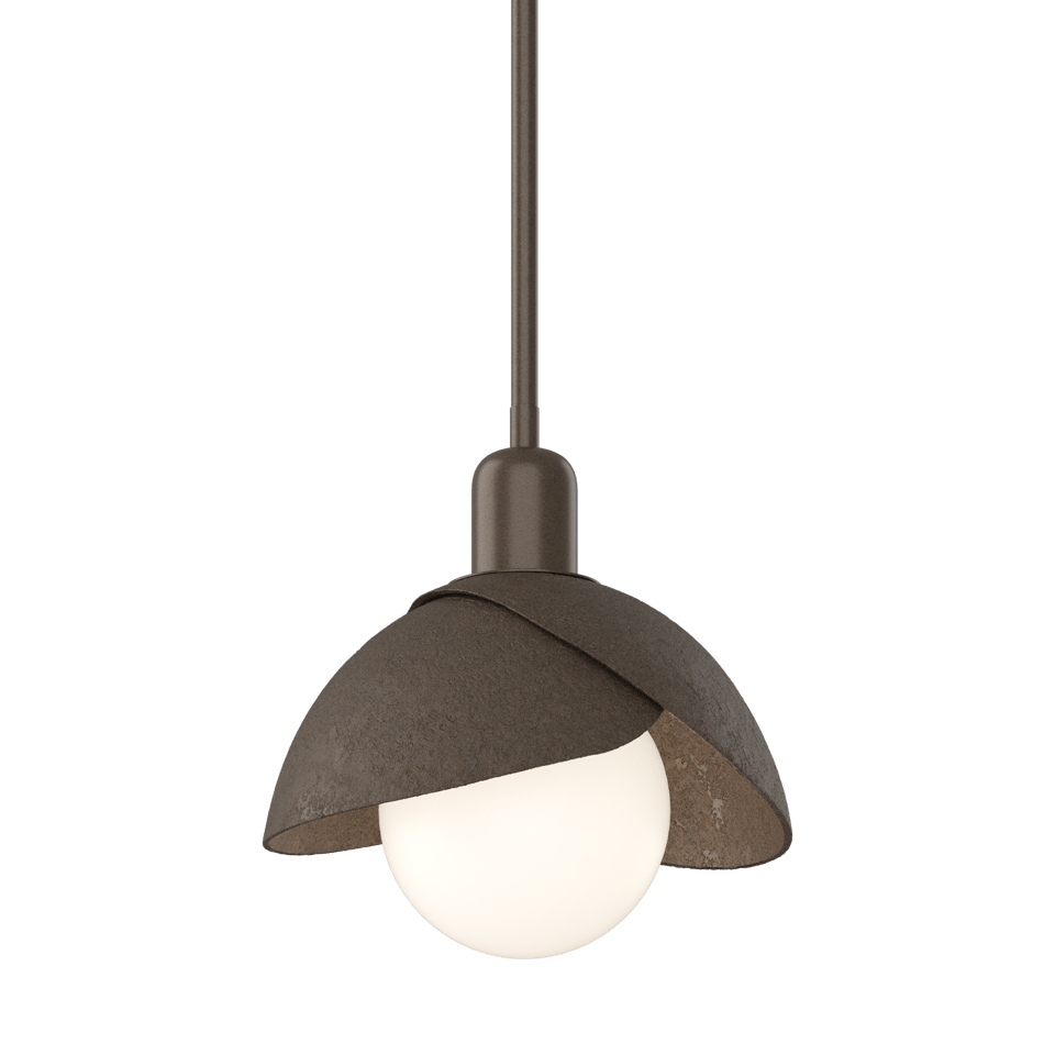 Brooklyn Double Shade Mini Pendant - Bronze by Hubbardton Forge