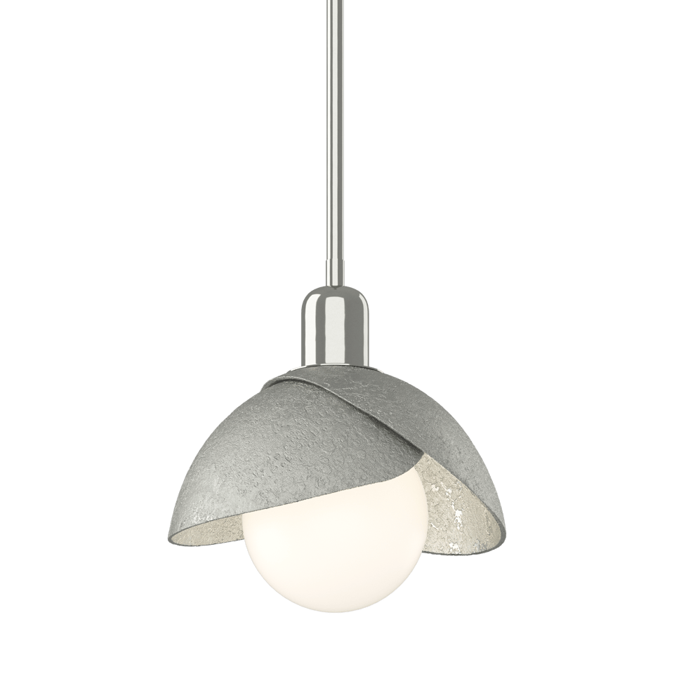 Brooklyn Double Shade Mini Pendant - Sterling by Hubbardton Forge