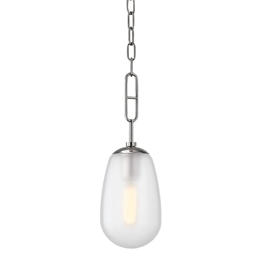 Bruckner Mini Pendant - Polished Nickel by Hudson Valley Lighting
