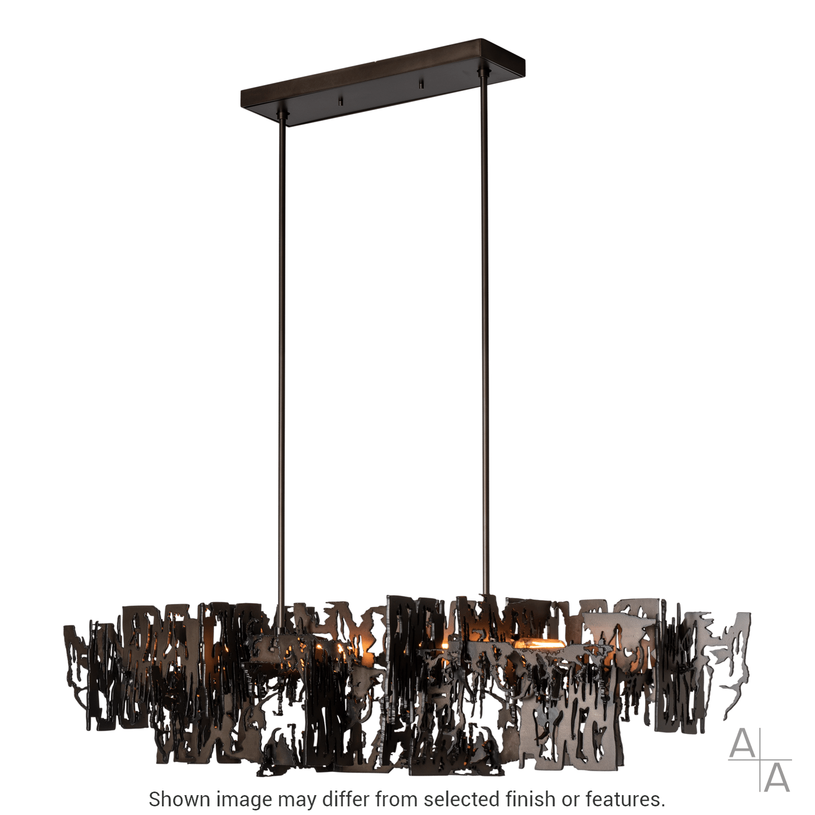 Brutus Pendant - White by Hubbardton Forge