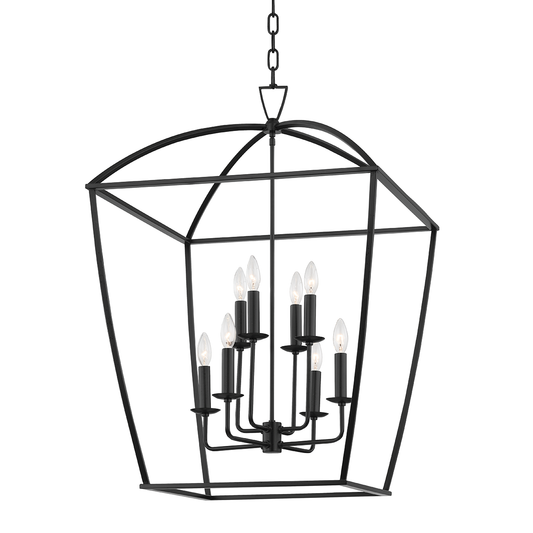 Bryant Large Lantern - Aged Iron by Hudson Valley Lighting