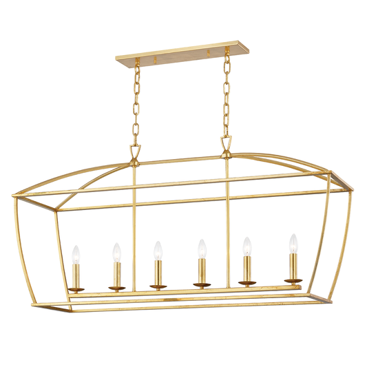 Bryant Linear - Gold Leaf by Hudson Valley Lighting