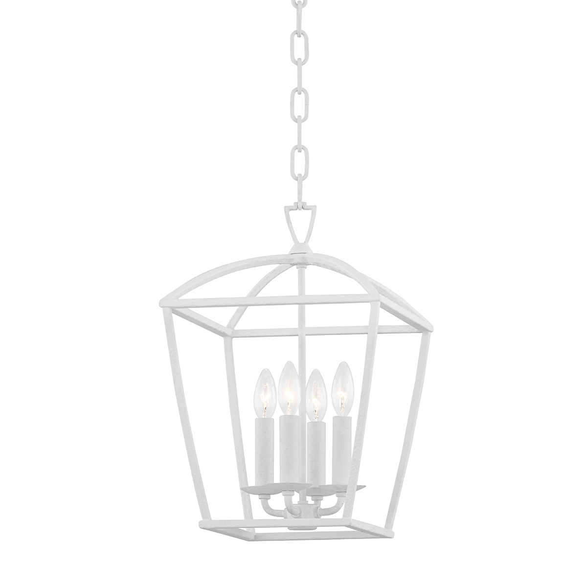 Bryant Small Lantern - White Plaster by Hudson Valley Lighting