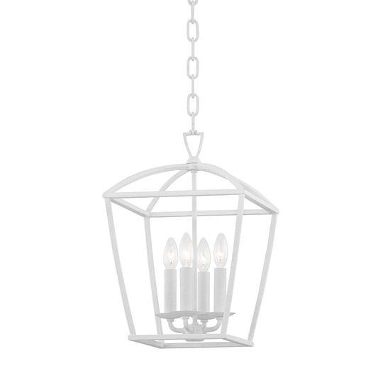 Bryant Small Lantern - White Plaster by Hudson Valley Lighting