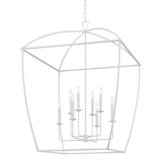 Bryant X-Lantern - White Plaster by Hudson Valley Lighting