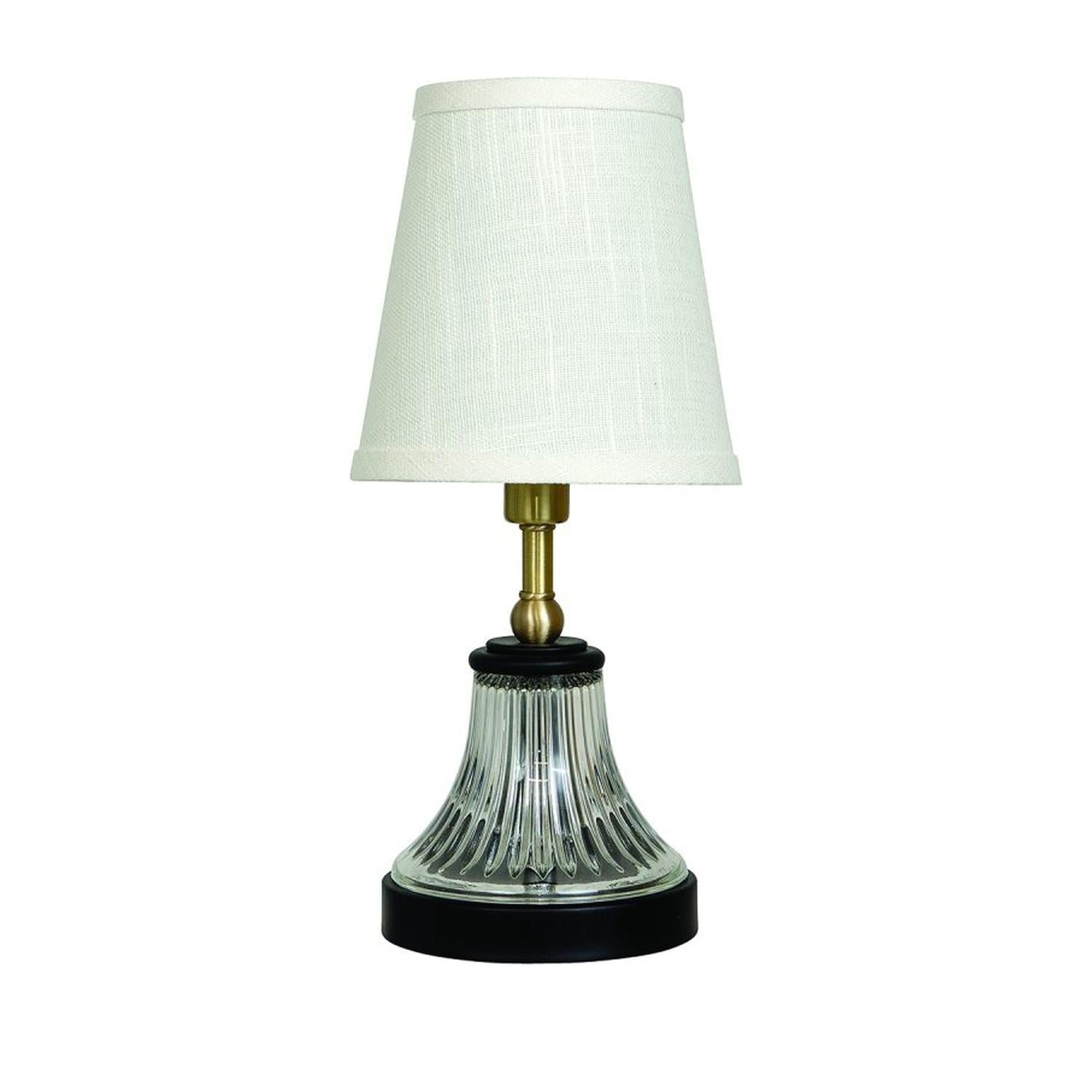 Bryson Table - B207-BLK/SB - Black/Satin Brass by House of Troy