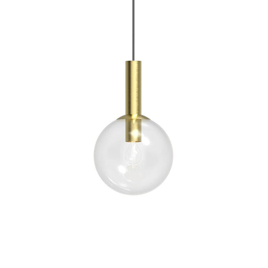 Bubbles 10" Single Pendant - Satin Brass by SONNEMAN