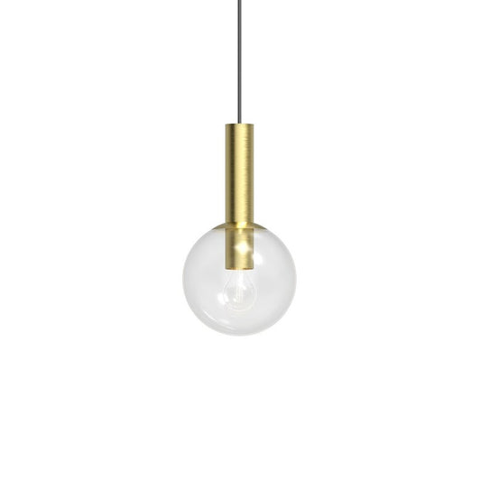 Bubbles 8" Single Pendant - Satin Brass by SONNEMAN