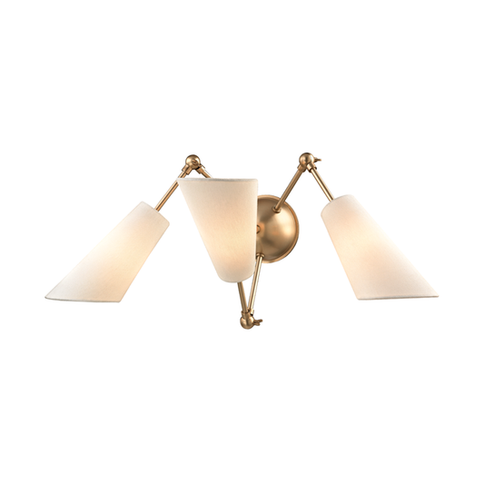 Buckingham Wall Sconce - Aged Brass by Hudson Valley Lighting