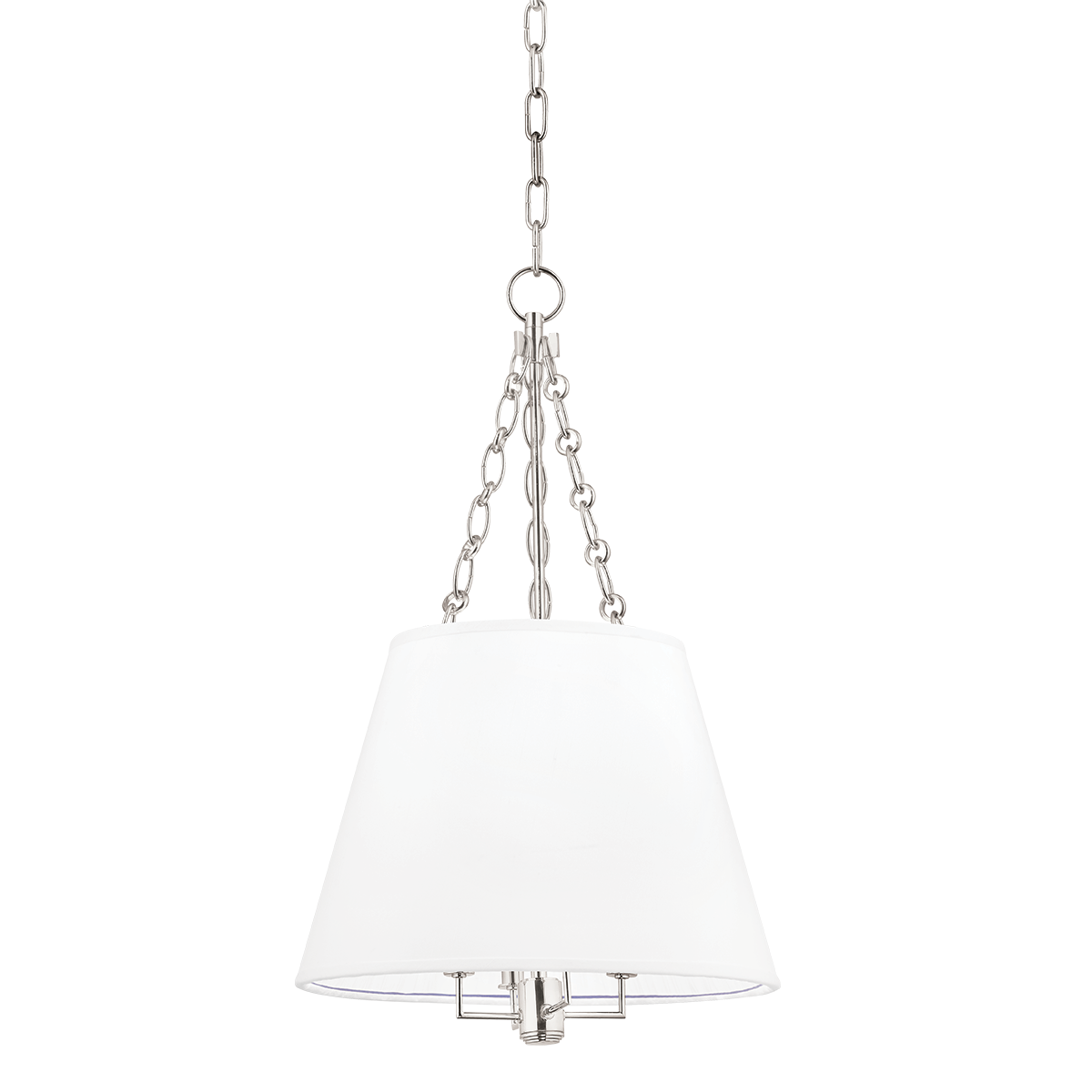Burdett Pendant - 4-Light - Polished Nickel by Hudson Valley Lighting