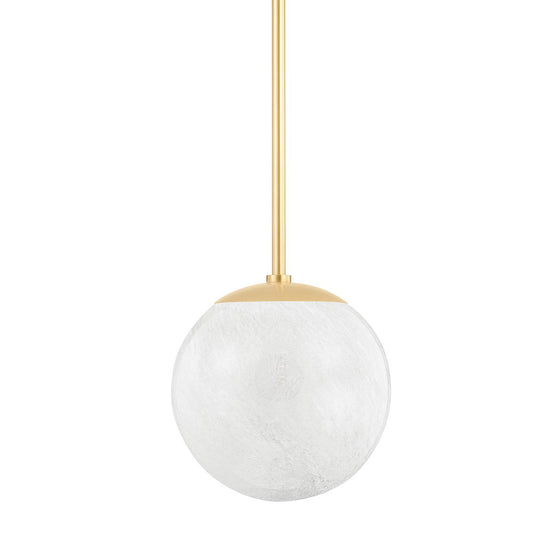 Burlington Mini Pendant - Aged Brass by Hudson Valley Lighting