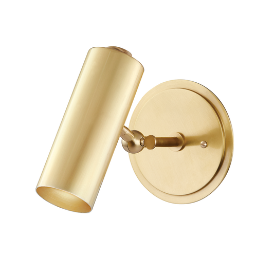 Bushwick Wall Sconce - Aged Brass by Hudson Valley Lighting