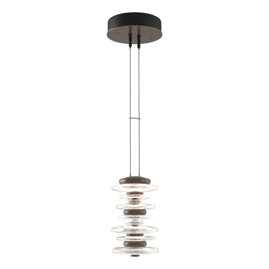 Cairn Large Mini Pendant - Bronze by Hubbardton Forge