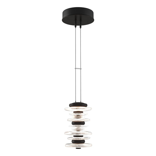 Cairn Large Mini Pendant - Oil Rubbed Bronze by Hubbardton Forge