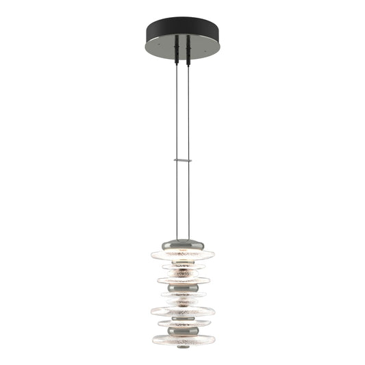 Cairn Large Mini Pendant - Sterling by Hubbardton Forge