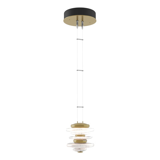 Cairn Mini Pendant - Modern Brass by Hubbardton Forge