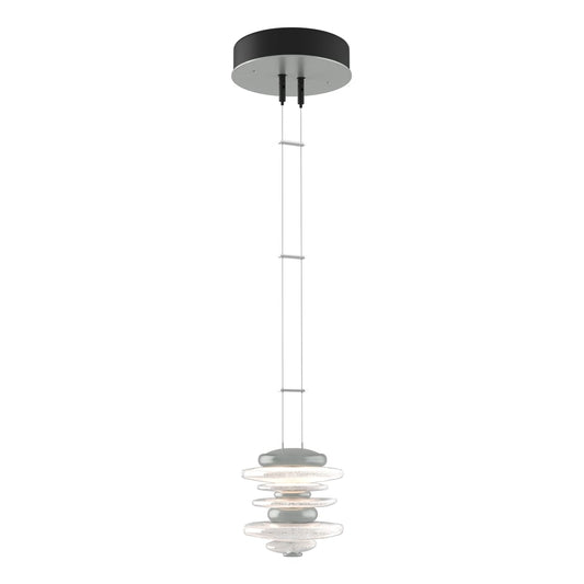 Cairn Mini Pendant - Vintage Platinum by Hubbardton Forge
