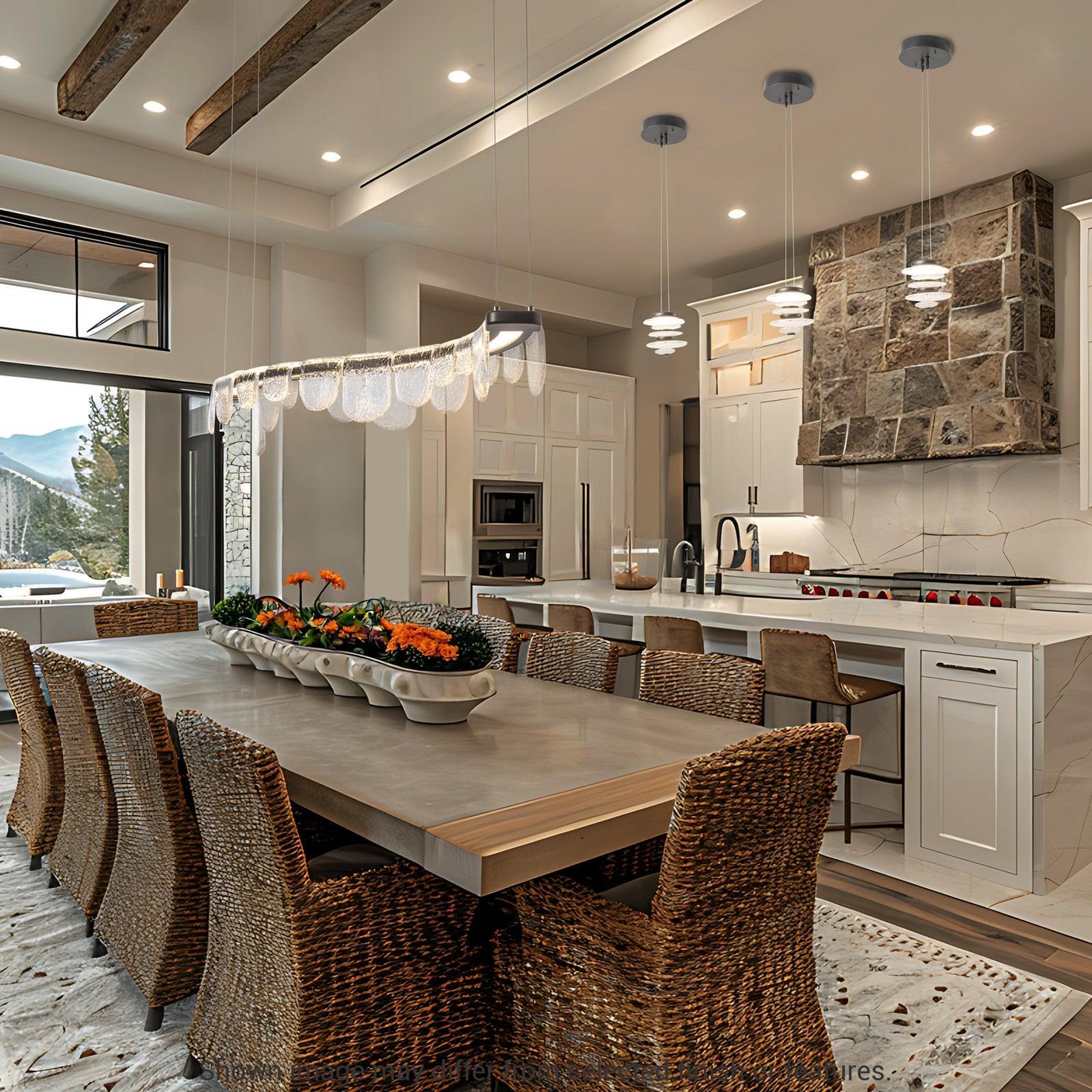 Cairn Mini Pendant - White by Hubbardton Forge