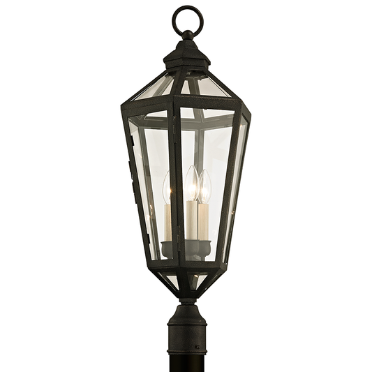 Calabasas Post - 3-Light - Vintage Bronze - Troy Lighting P6375-VBZ