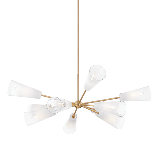 Camarillo Chandelier - 10-Light - Patina Brass - Troy Lighting F1660-PBR